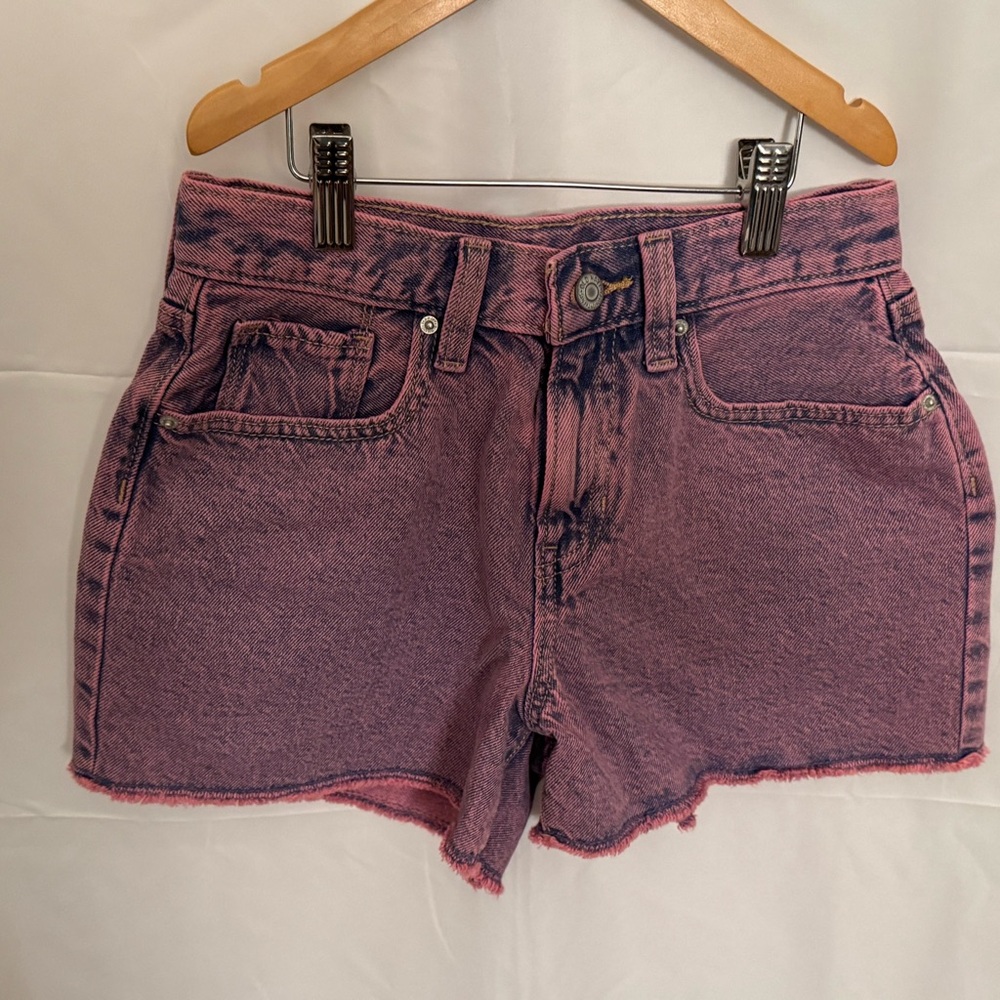 Old Navy Girls Pink tinted Jean Shorts, size 14